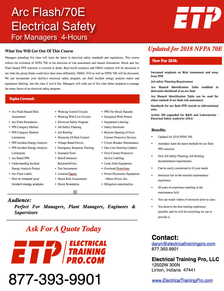 Electrical Safety Qualified Course PDF