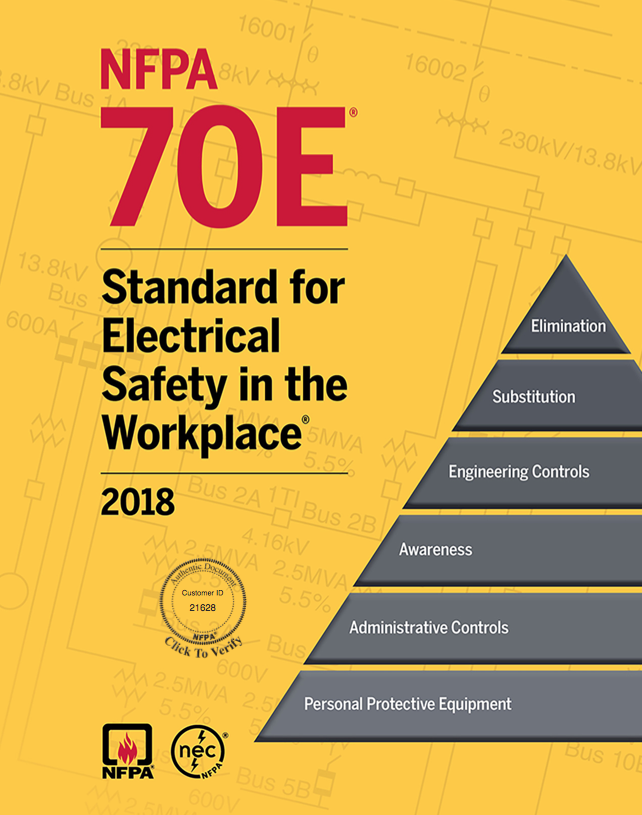 NFPA 70E Standard For Electrical Safety In The workplace
